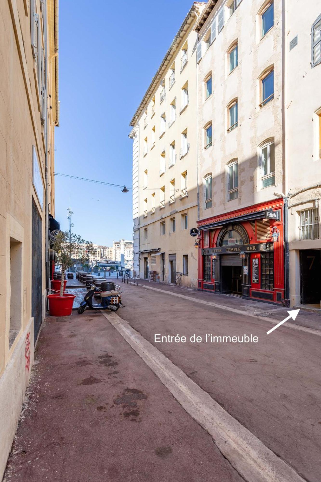 L'Amarrage Leilighet Marseille Eksteriør bilde